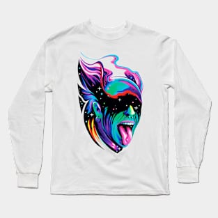 Electro Galaxy Long Sleeve T-Shirt